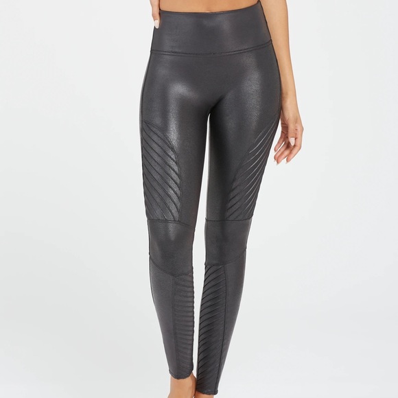 SPANX Pants - Spanx Faux Leather Moto Leggings